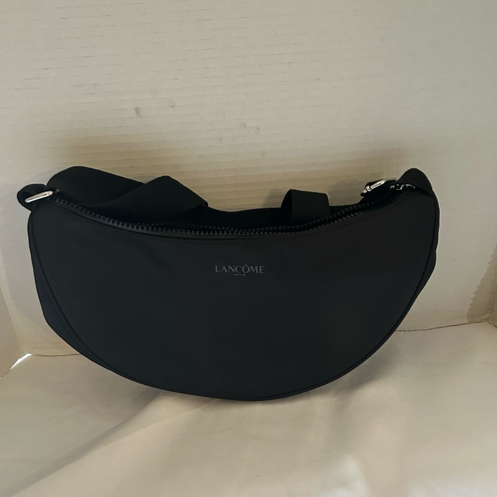 Lancôme Paris Black Nylon Crossbody Sling Belt Bag - Picture 5 of 5